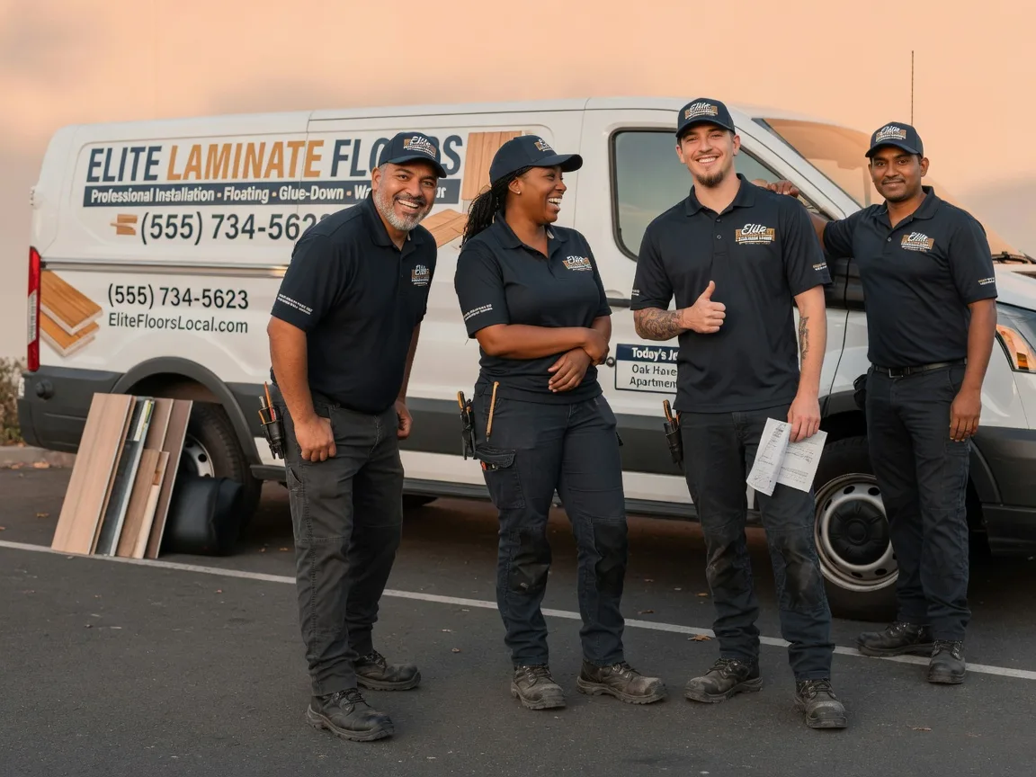 Laminate flooring installation company in Omaha, AR